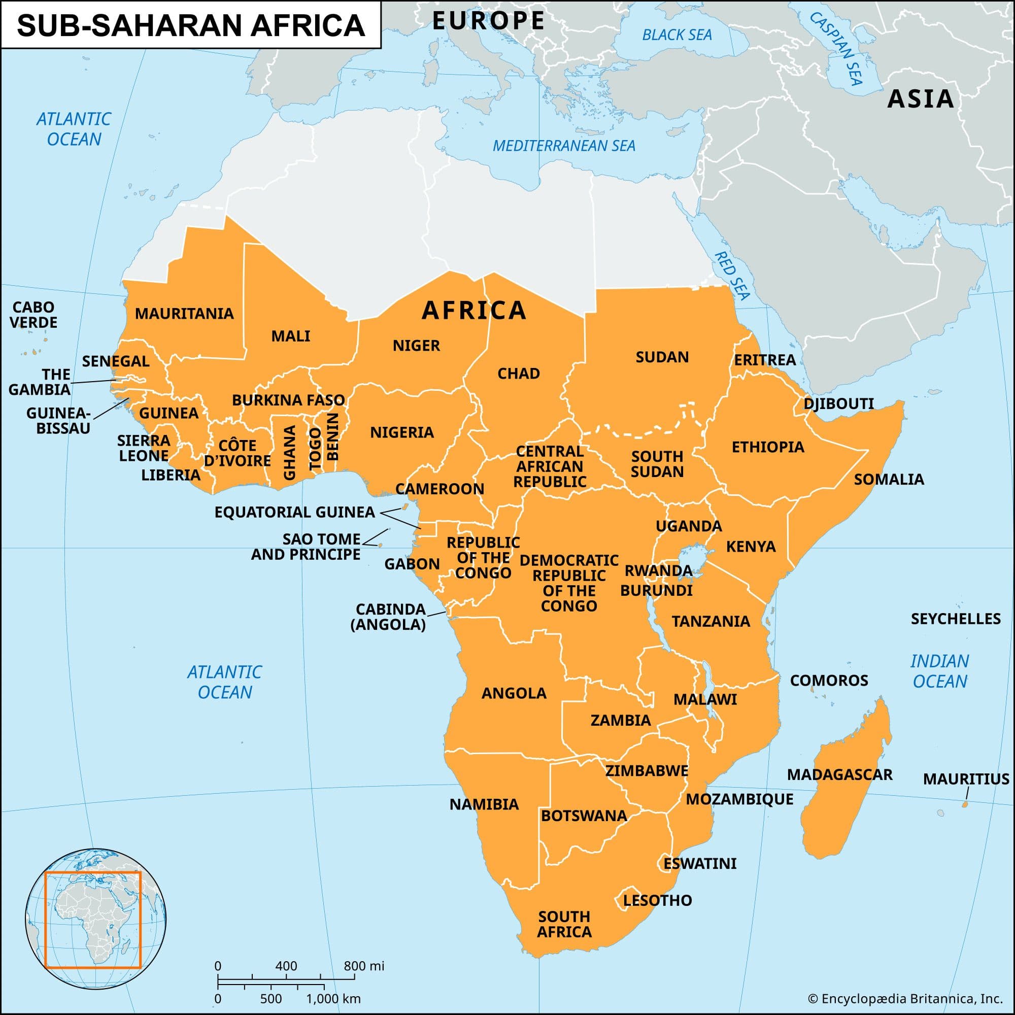 Sub-Saharan Africa